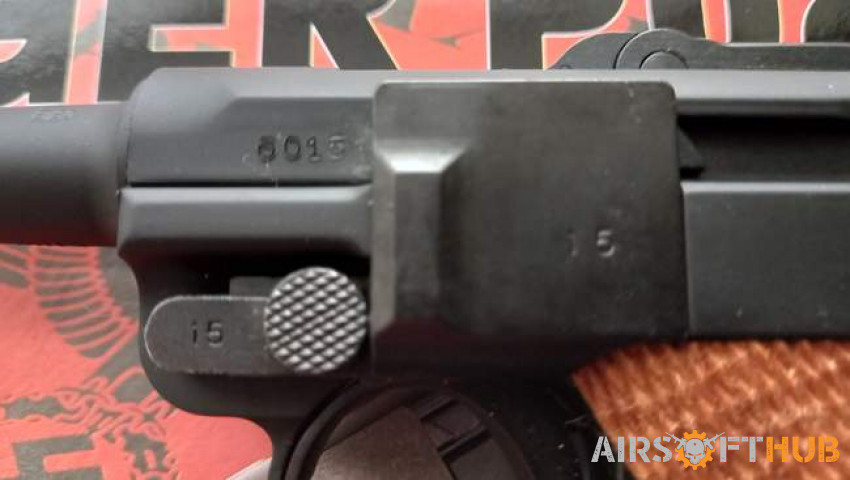 LUGAR P08 PISTOL. - Used airsoft equipment