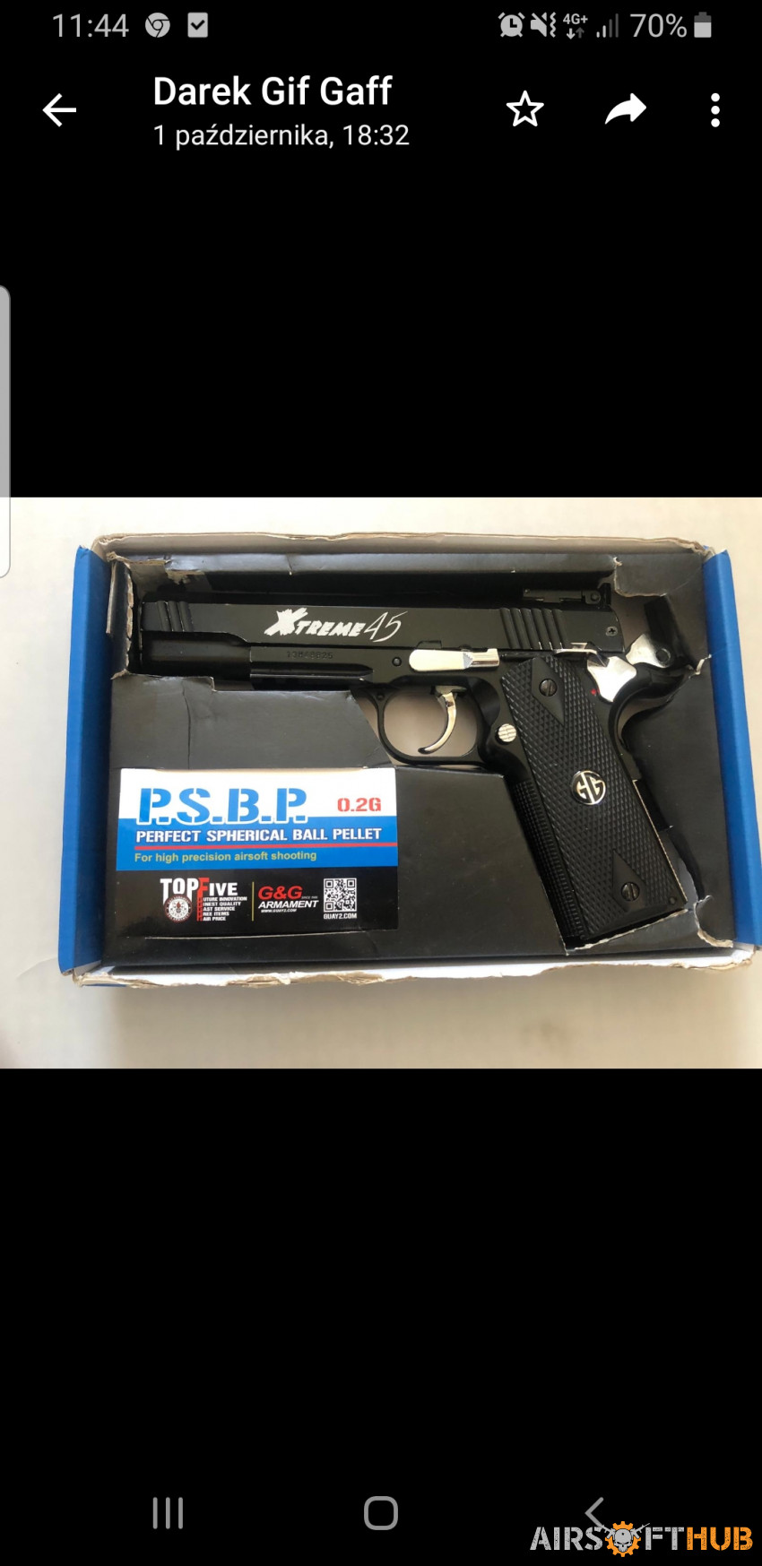 G&G 1911 Co2 Armament - Used airsoft equipment