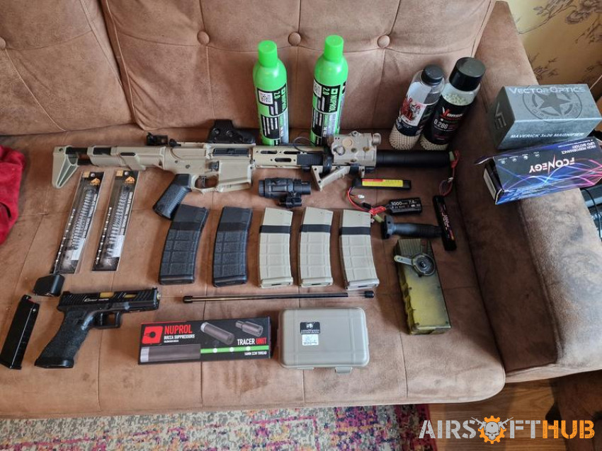 Bundle - Used airsoft equipment