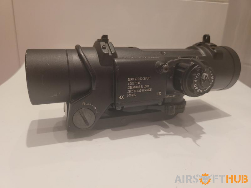 ELCAN SPECTRE DR 1X-4X SCOPE - Used airsoft equipment
