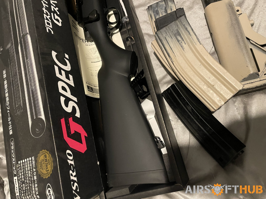 Airsoft job lot - Used airsoft equipment