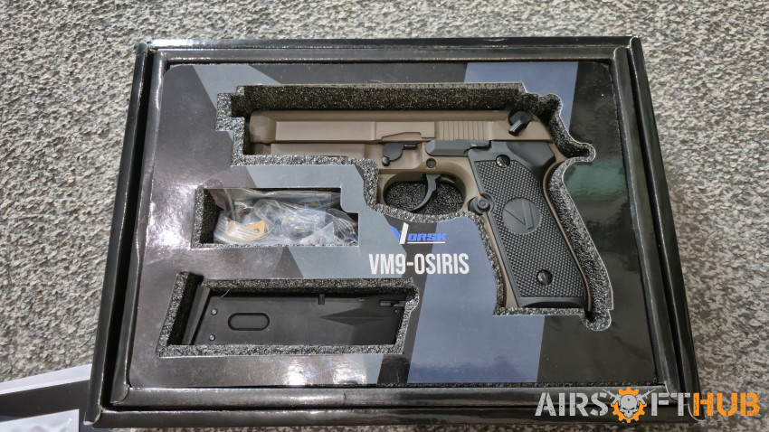 NEW Vorsk VM9 Osiris GBB Auto - Used airsoft equipment