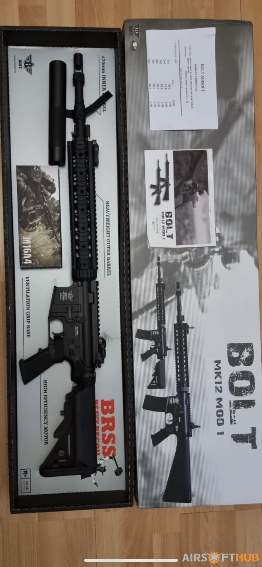 Bolt mk12 - Used airsoft equipment