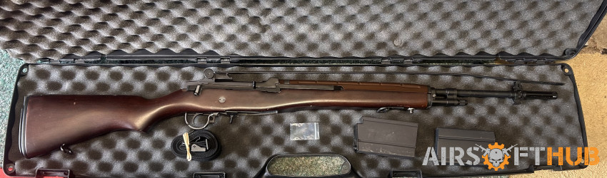 G&G GR14 M14 real wood AEG - Used airsoft equipment
