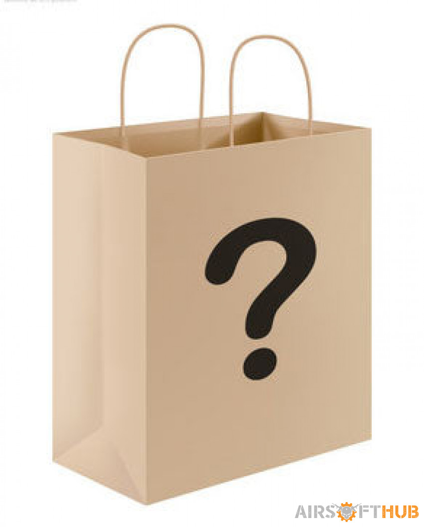 Premium mystery airsoft cache - Used airsoft equipment