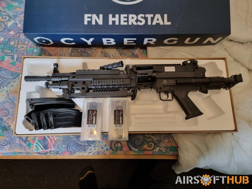 Cybergun m249 featherweight - Used airsoft equipment