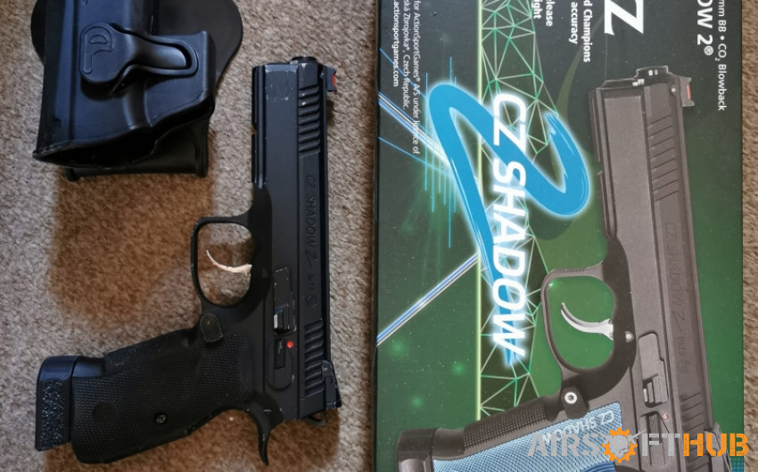 ASG CZ shadow 2 CO2 Blowback - Used airsoft equipment