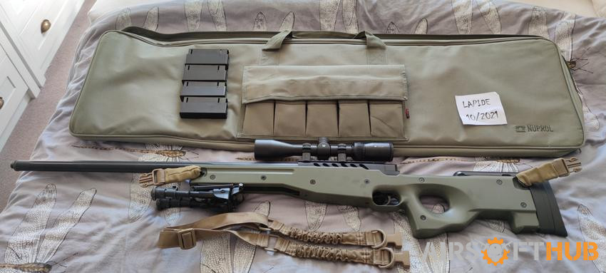 Well WB01 Upgraded - Used airsoft equipment