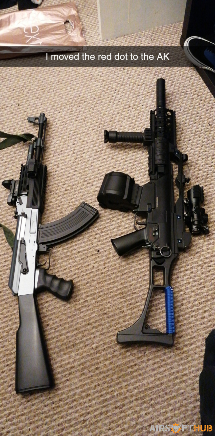 Cyma ak47 never fired - Used airsoft equipment
