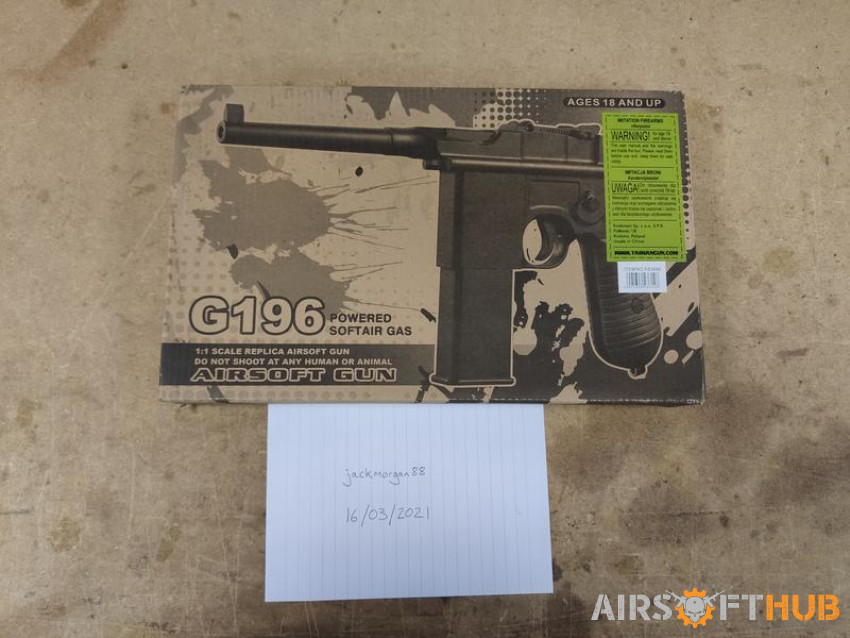 Well G196 co2 - Used airsoft equipment