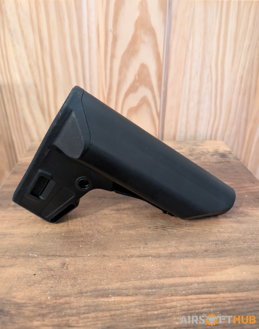 PTS Enhanced Polymer Stock - Used airsoft equipment