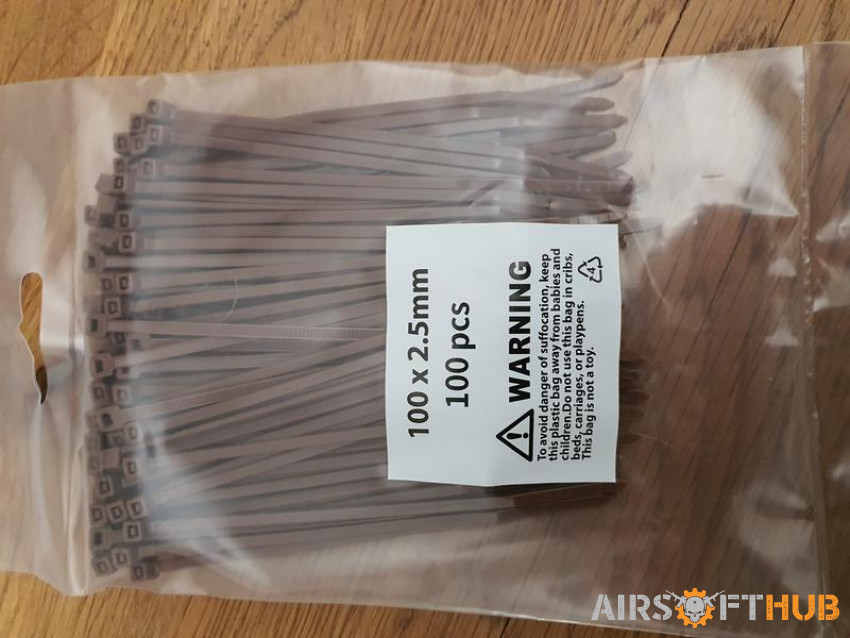 Ghillie Crafting ZipTies 1000 - Used airsoft equipment