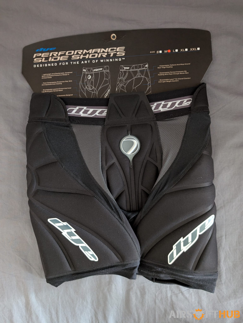 Dye Chest Protector and Shorts - Used airsoft equipment