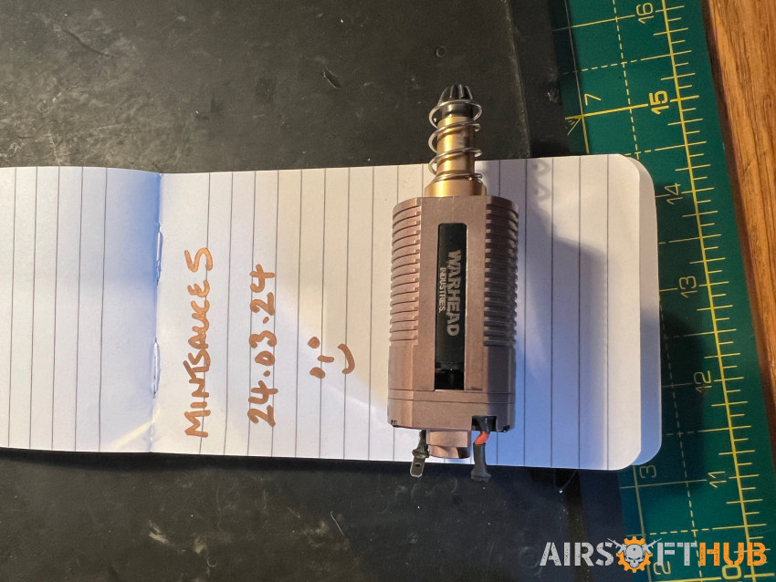 Warhead base 27k long motor - Used airsoft equipment