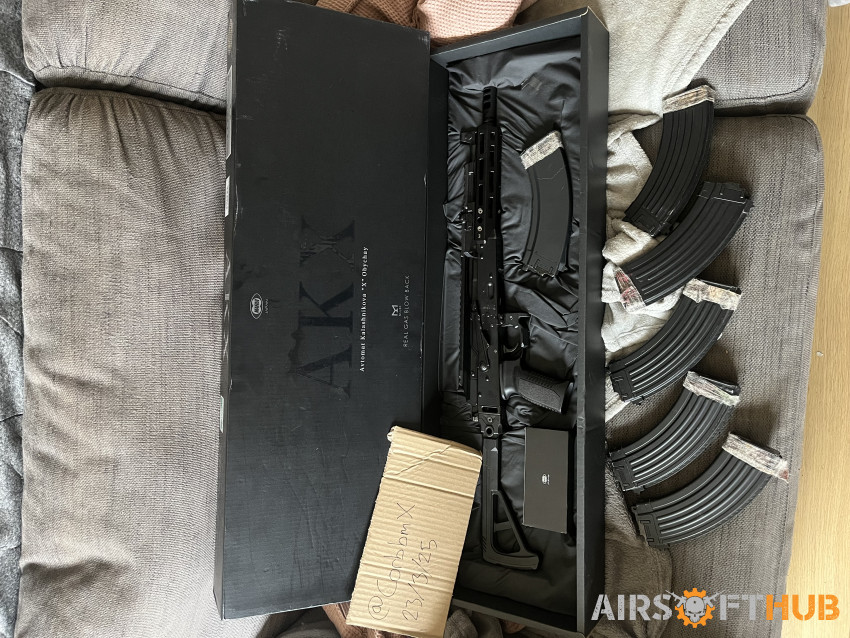 Tokyo Marui AKX ( upgraded ) - Used airsoft equipment