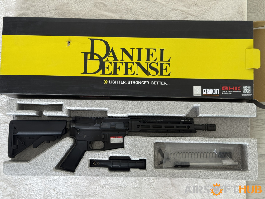 GHK DDM4 V7 V3 GBBR /CO2 - Used airsoft equipment