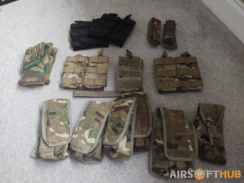 Mtp pouches - Used airsoft equipment
