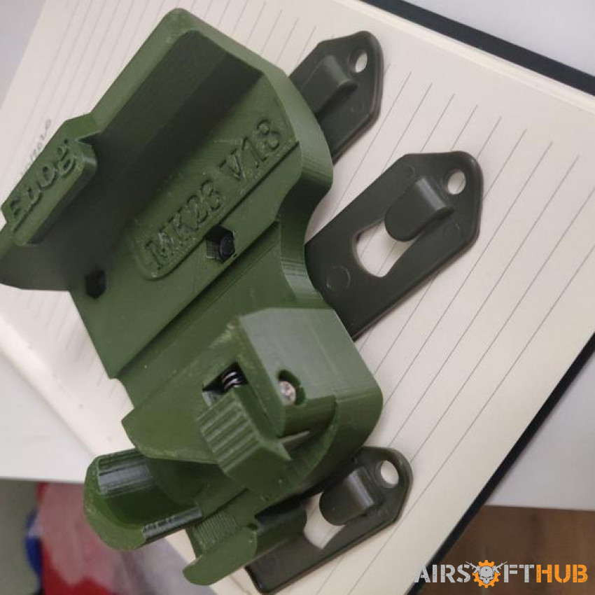 3D PrintMK23 Retention Holster - Used airsoft equipment