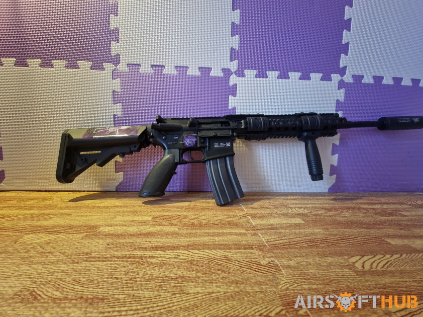 Mk18 DMR Clicker - Fully Up'd - Used airsoft equipment