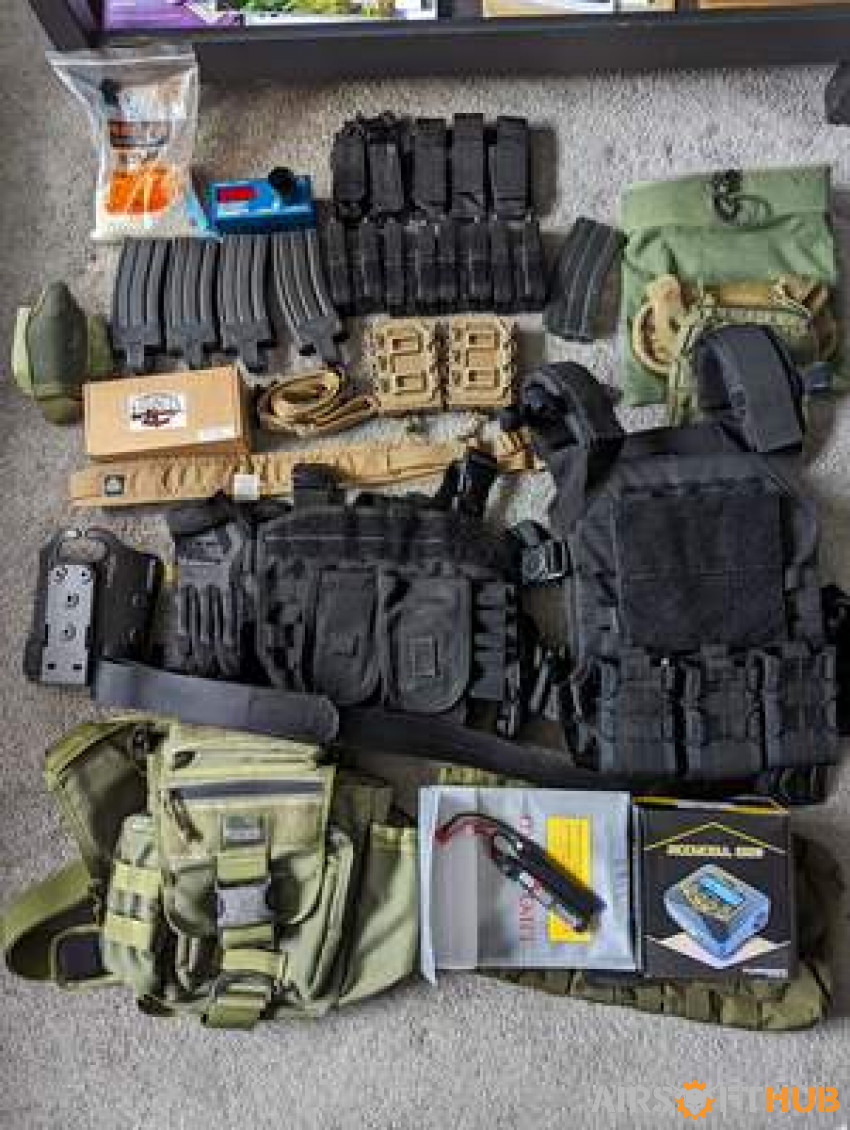 Airsoft bundle - Used airsoft equipment