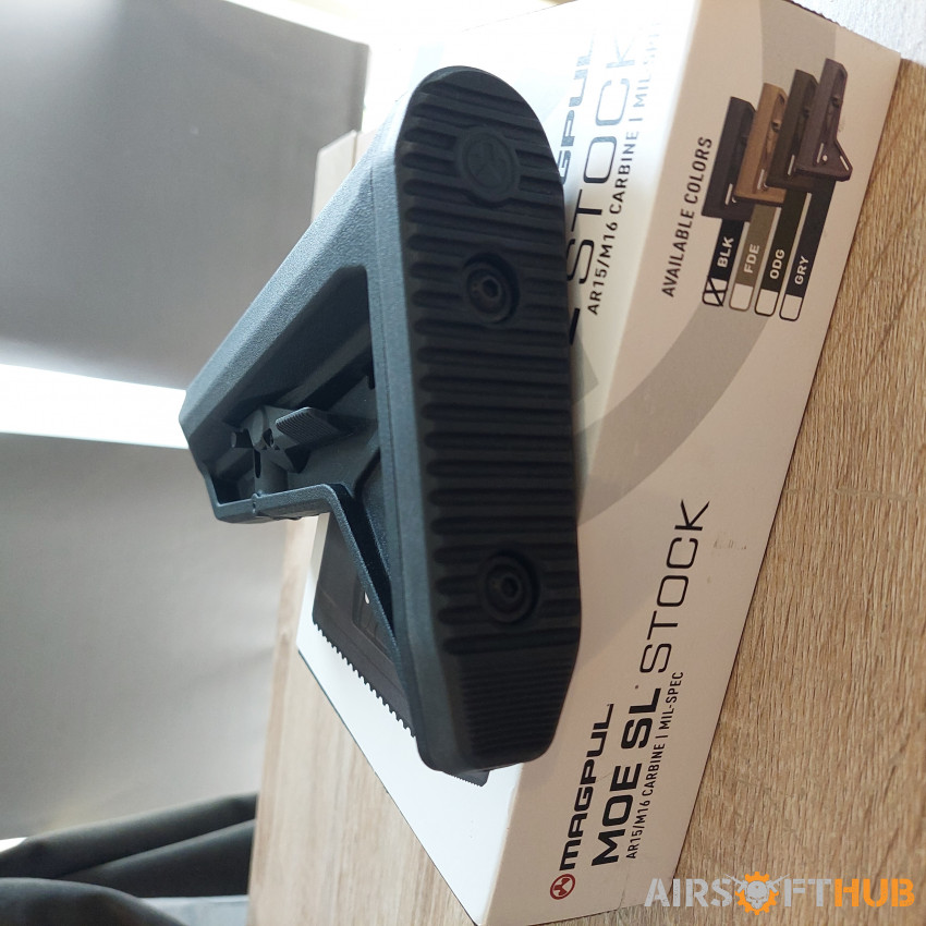 Magpul SL Stock Black - Used airsoft equipment