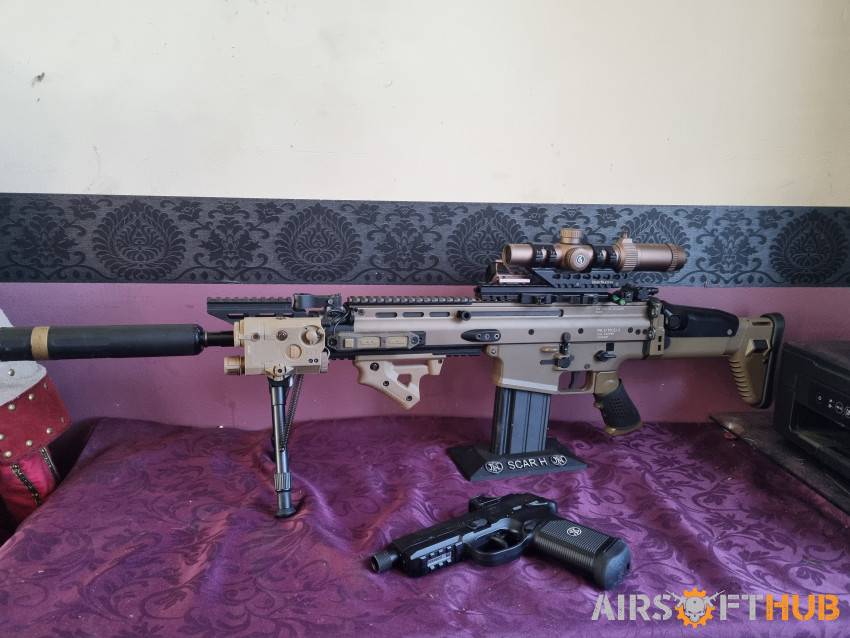 Scar 17 fnx 45 full set up - Used airsoft equipment