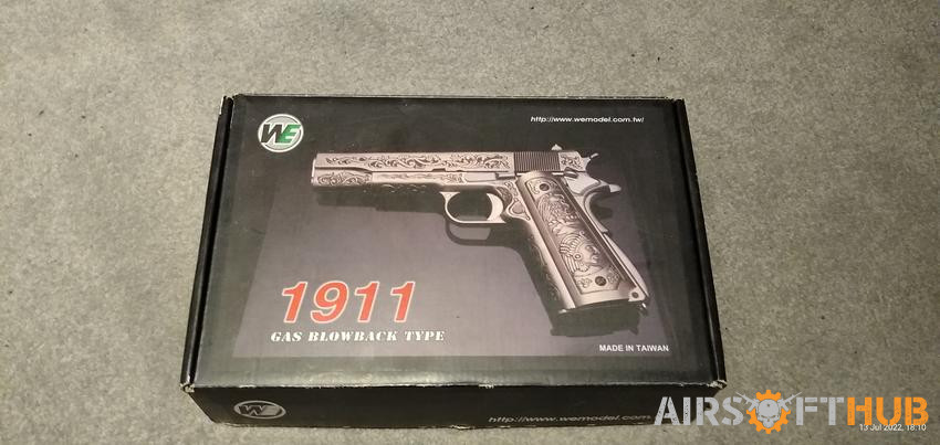 WE 1911 Mexico Drug Lord - Used airsoft equipment