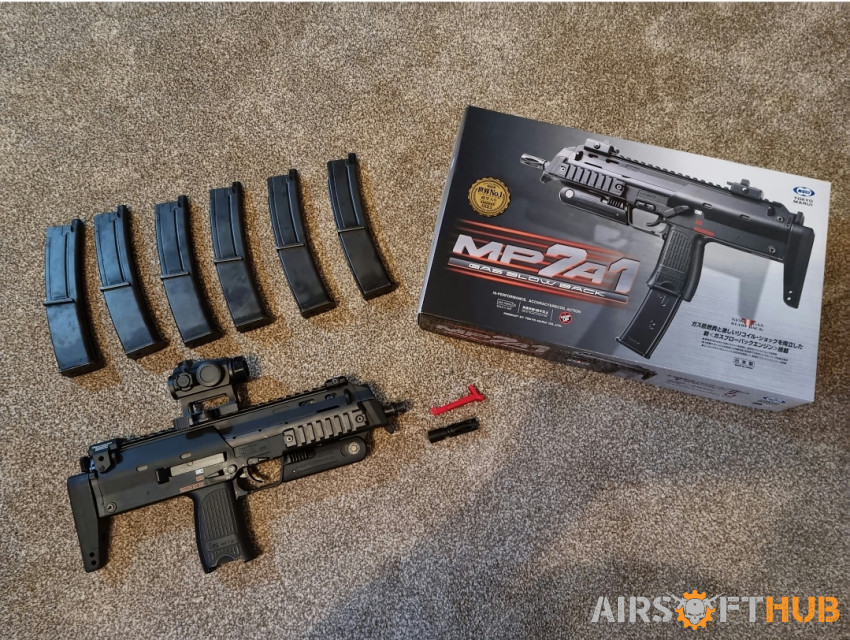 TM MP7 GBB with 6 mags - Used airsoft equipment
