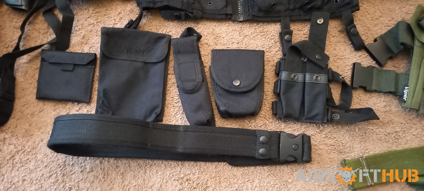 Items, warrior assault, viper - Used airsoft equipment
