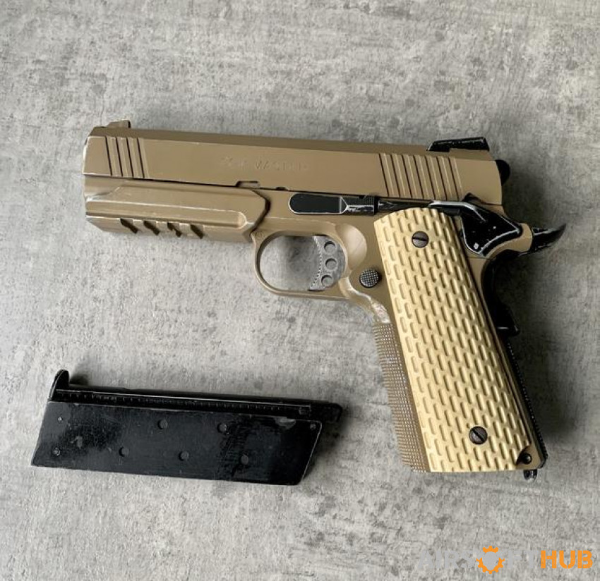 WE GBB 1911 CQB master - Used airsoft equipment