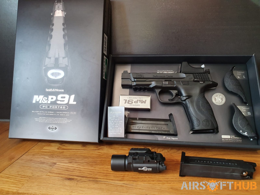 M&P9L Ported - Used airsoft equipment
