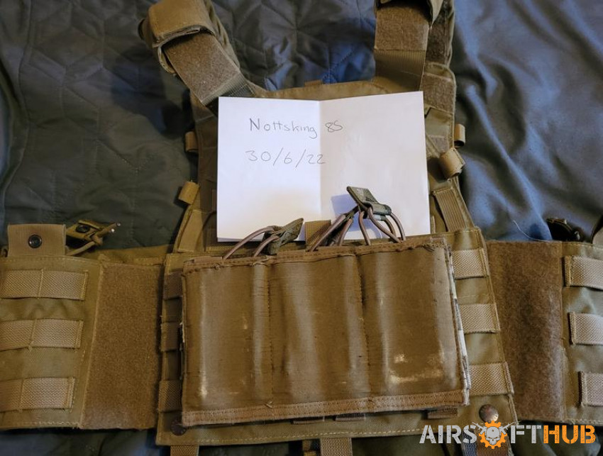 Kwa m4 and flyye vest - Used airsoft equipment