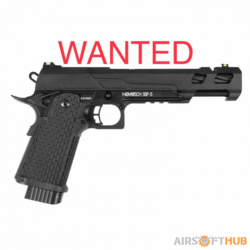 SSP5 WANTED - Used airsoft equipment