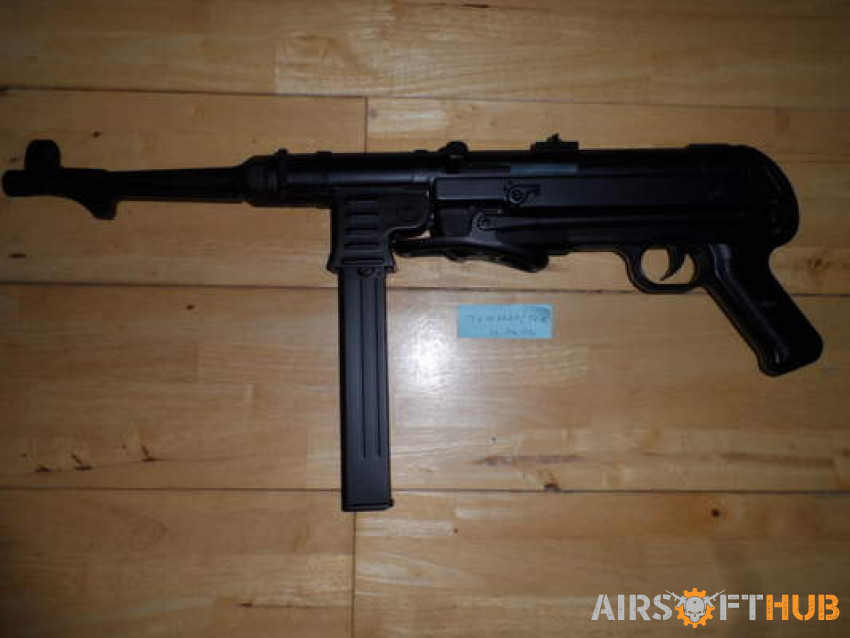 AGM MP40 (Black) + Mags - New - Used airsoft equipment