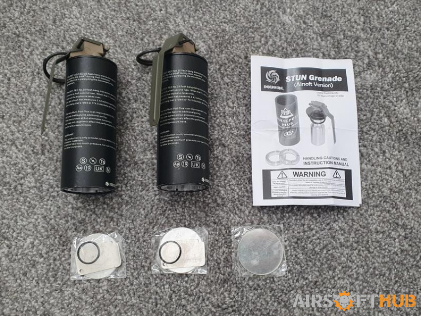 Deepfire Reusable Stun Grenade - Used airsoft equipment