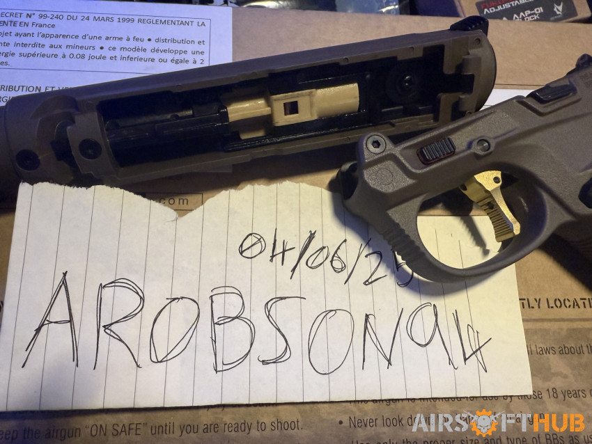 AAP-01 Upgraded + 2 MAGS!!! - Used airsoft equipment