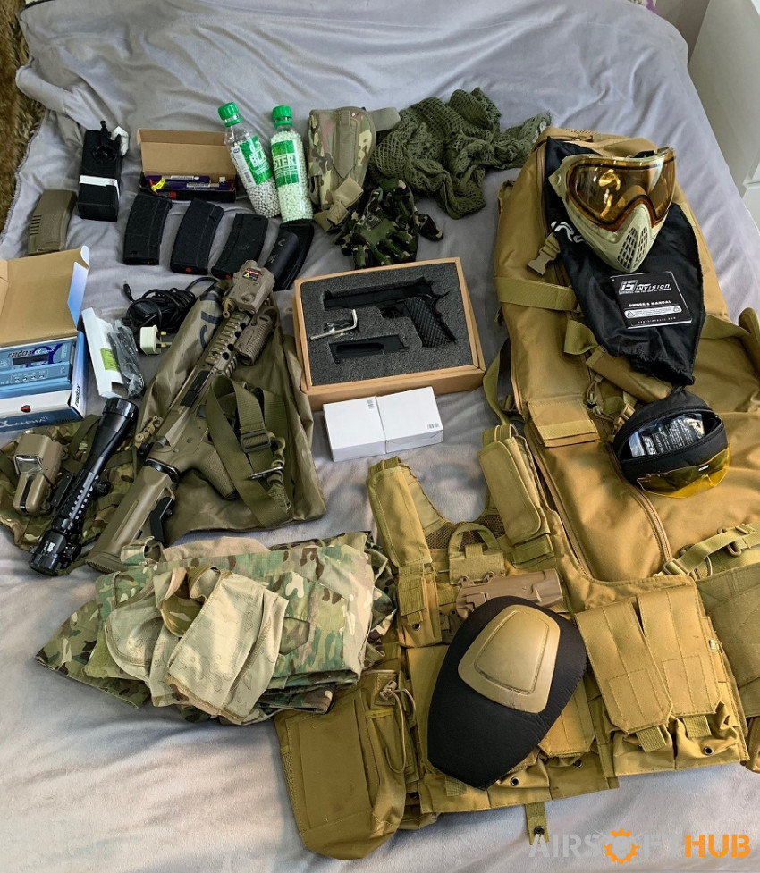 Full Airsoft Set - Airsoft Hub Buy & Sell Used Airsoft Equipment ...