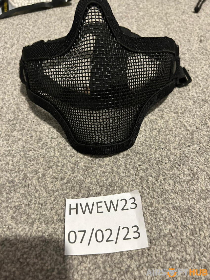 Nuprol face protector - Used airsoft equipment