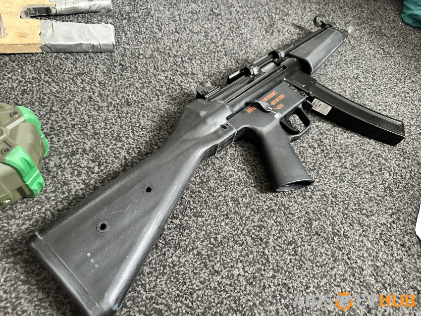 WE Apache MP5 w/ drum mag - Used airsoft equipment