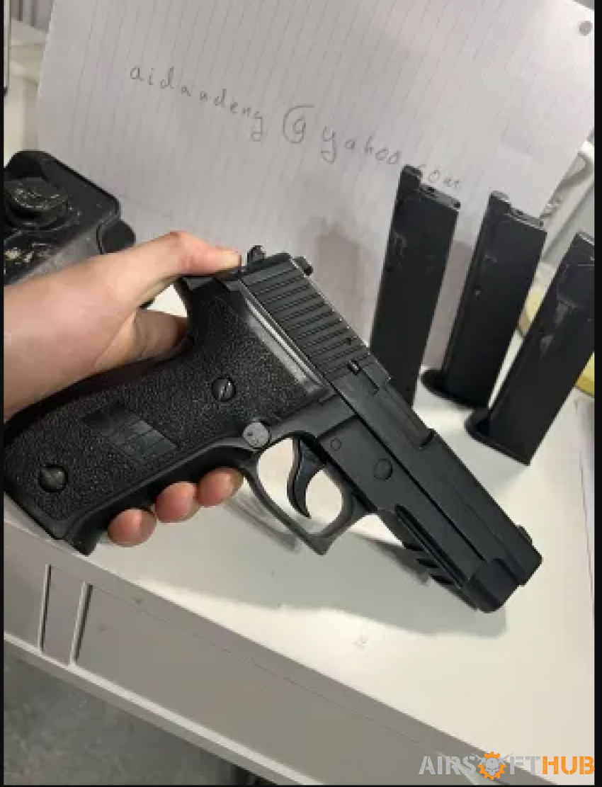 KJW P226 - Used airsoft equipment