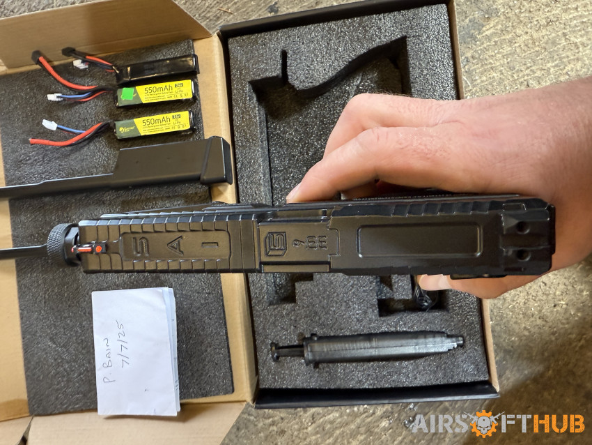 CYMA CM.135S EMG SAI BLU AEP - Used airsoft equipment