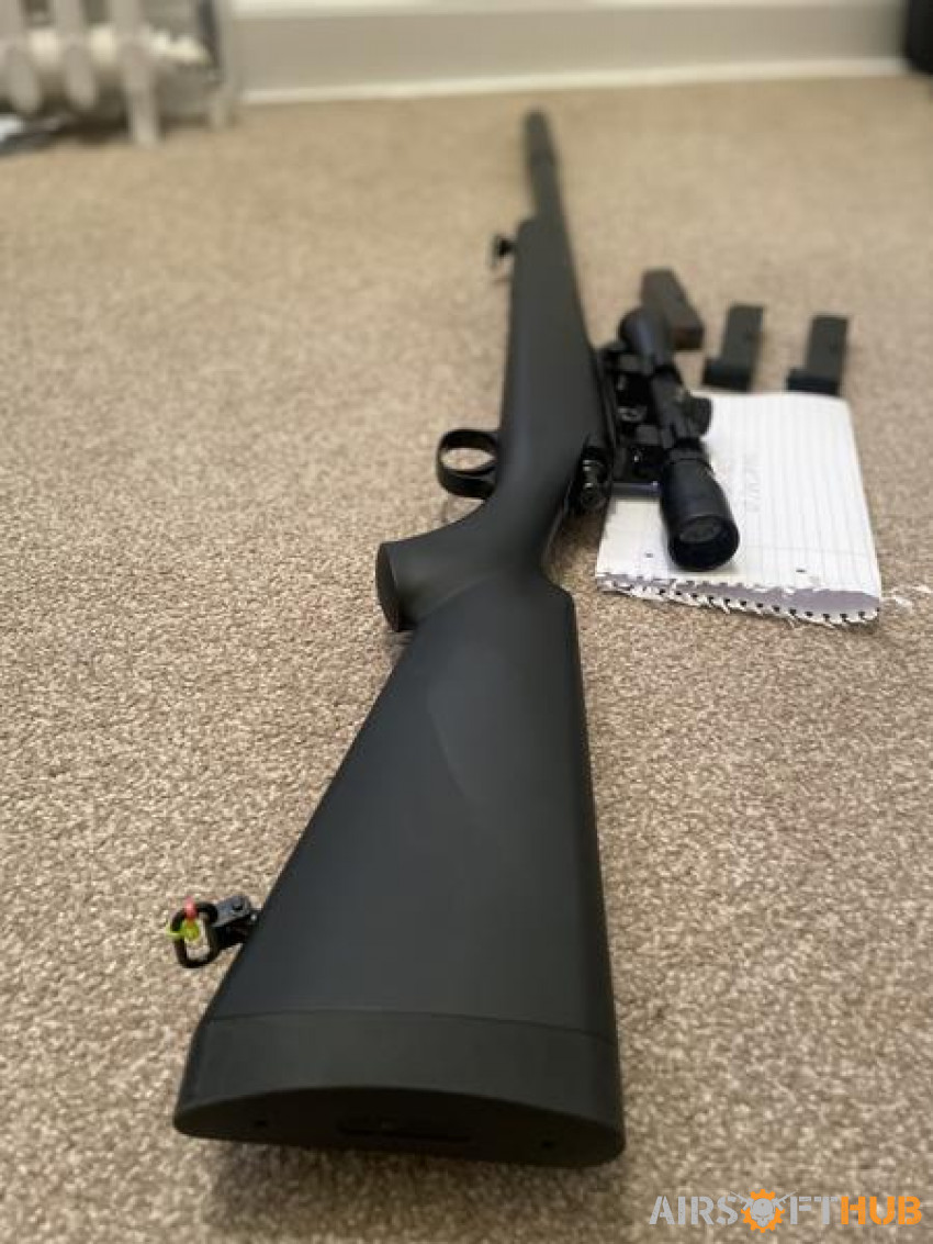 VSR 10 G spec + scope and mags - Used airsoft equipment
