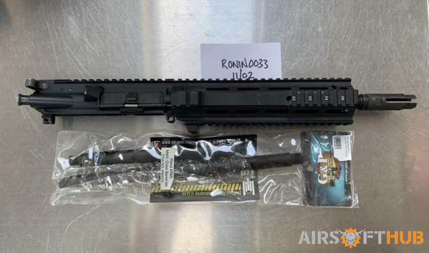 MWS TM Upper with L119A2 Rail - Used airsoft equipment