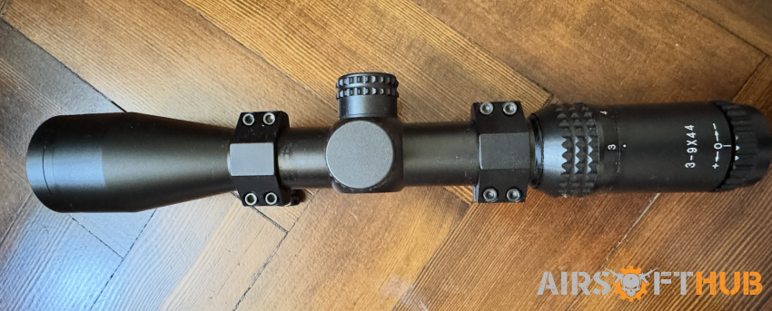 3-9x44 sniper scope - Used airsoft equipment