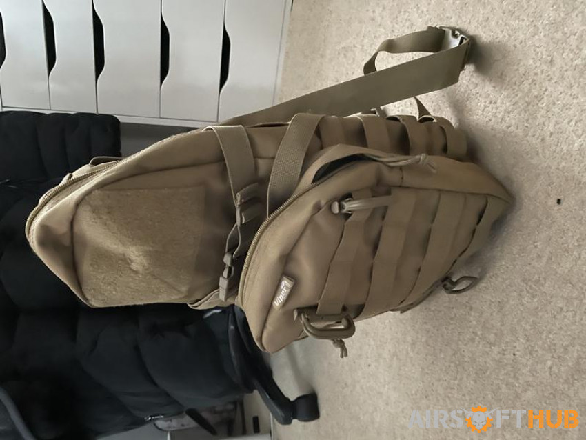 RUCKSACK, POUCHES AND MORE - Used airsoft equipment