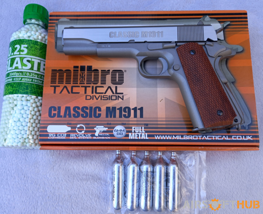 MILBRO TACTICAL CLASSIC 1911. - Used airsoft equipment