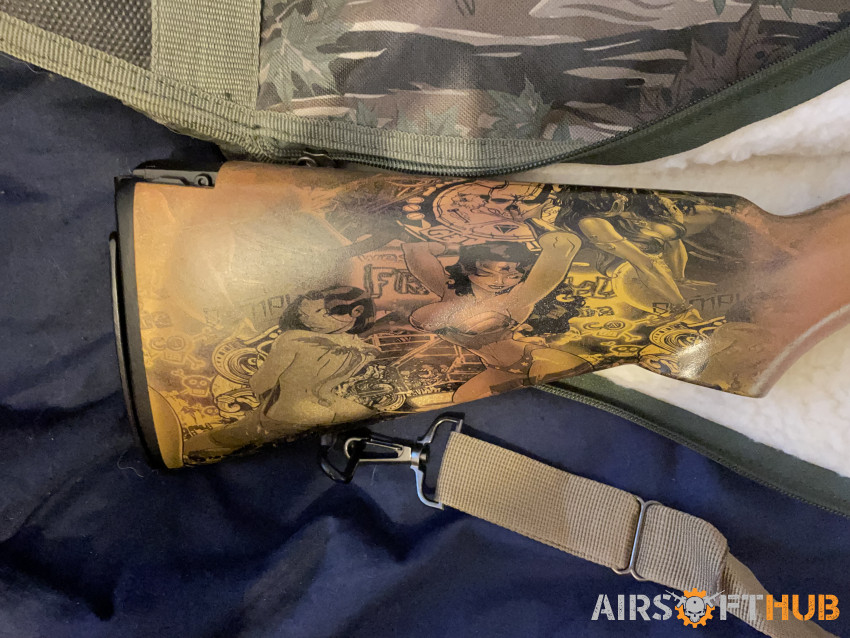 M14 airsoft rifle - Used airsoft equipment