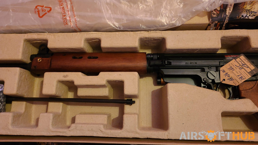 area L1A1 in wood as new - Used airsoft equipment