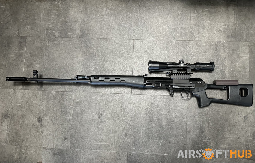 WE Dragunov SVD (1990 model) - Used airsoft equipment