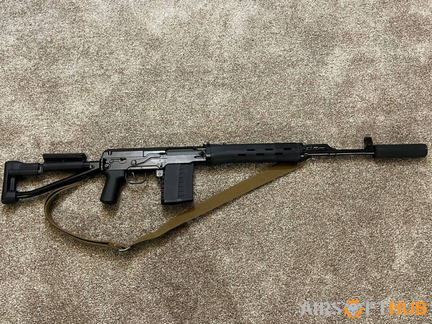 ARES SVDS dragunov CO2 - Used airsoft equipment